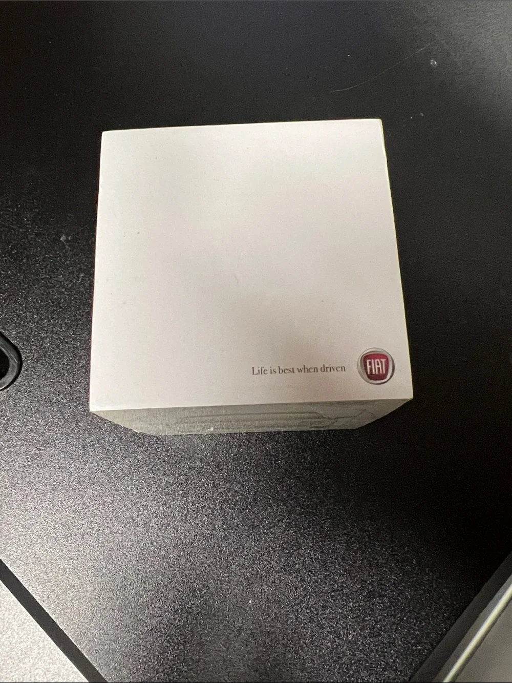Fiat 500 cube notepad